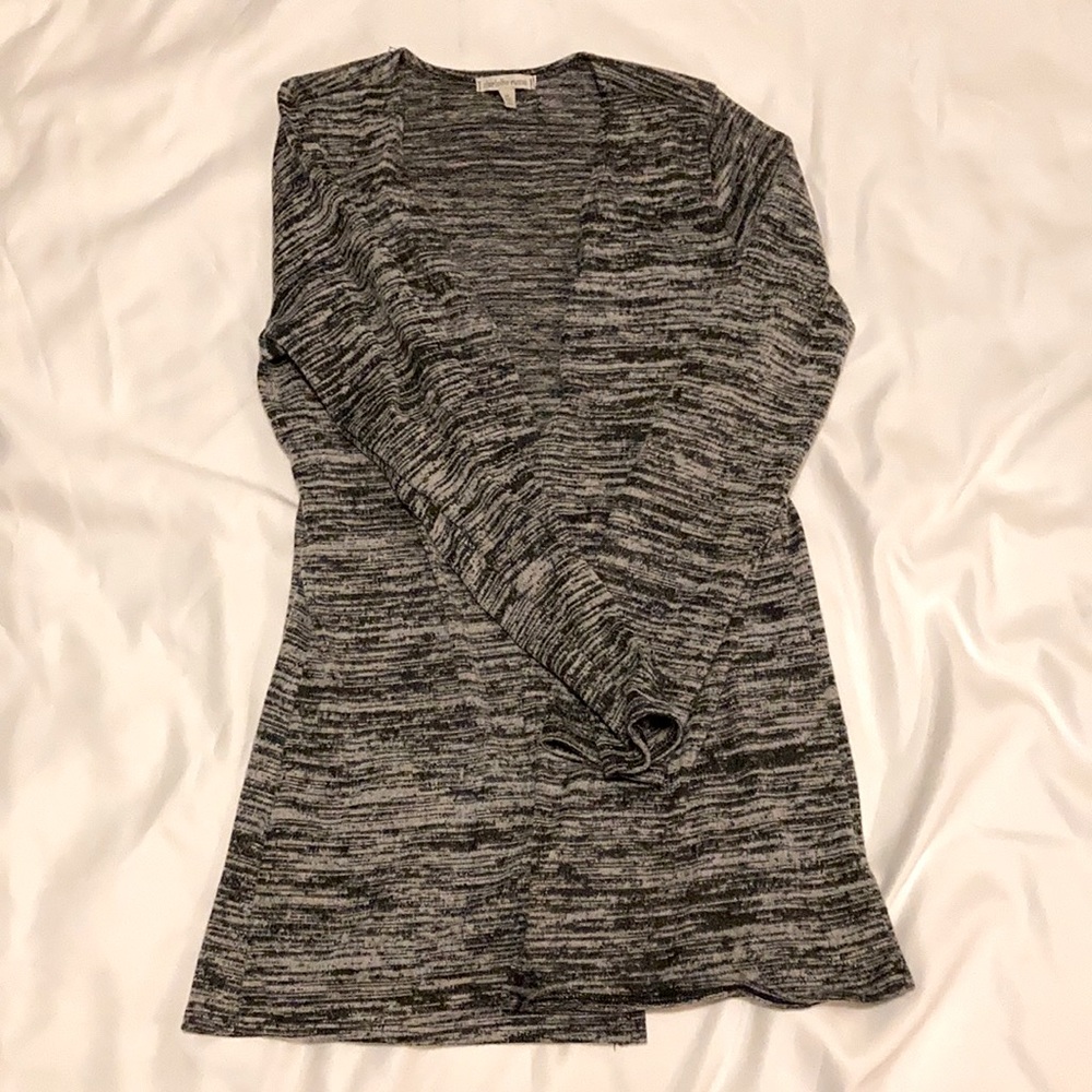 Grey and Black Cardigan